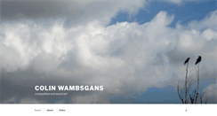 Desktop Screenshot of colinwambsgans.com